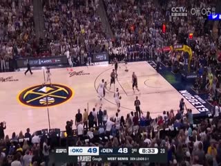 NBA季后赛 雷霆VS掘金 20250512高清海报