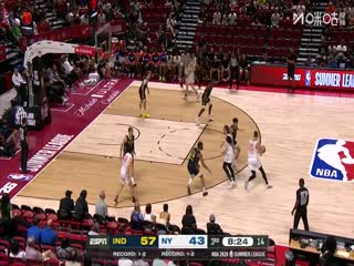NBA夏季联赛 步行者VS尼克斯 20250718高清海报