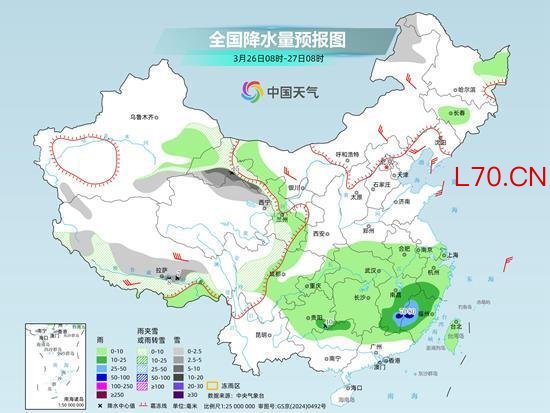 南方开启多雨模式 北方暖意超前温差大