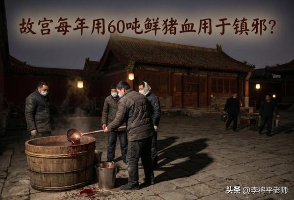 故宫也信这套？每年消耗60吨鲜猪血用于镇邪？到底是真是假？